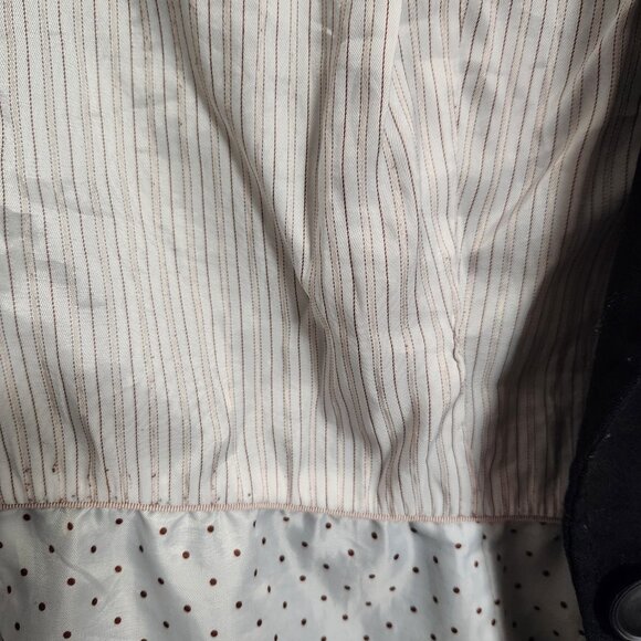 H&M Black Lined Office Blazer Size 8 - Picture 6 of 7